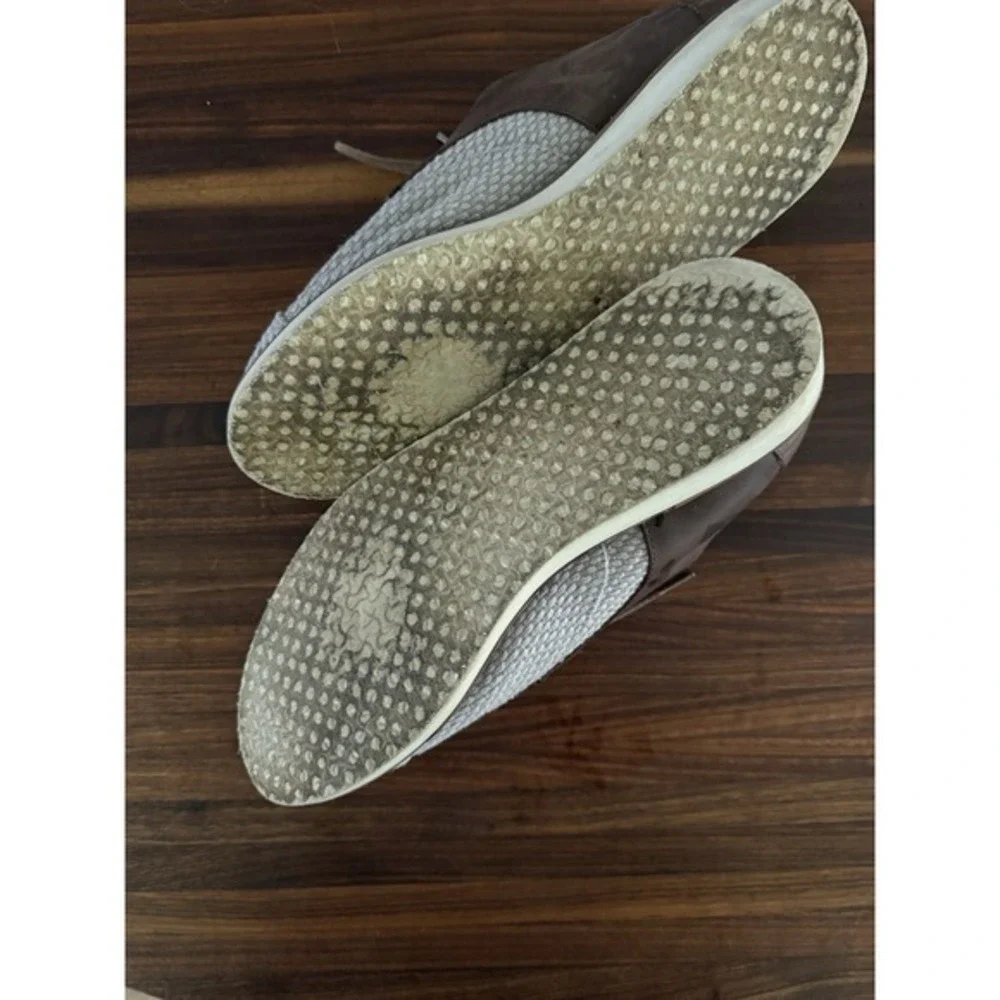 Tom's Oxford Mens Business Casual Shoes 11.5 Knit/leather Tie‎ UPS